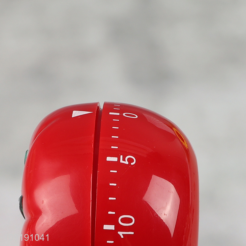 Factory price tomato shape plastic cooking timer kitchen timer for sale