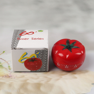 Factory price tomato shape plastic cooking timer kitchen timer for sale