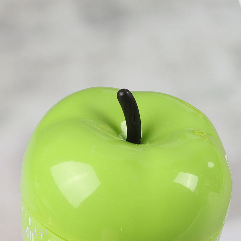 Hot selling apple shape plastic cooking timer kitchen timer wholesale