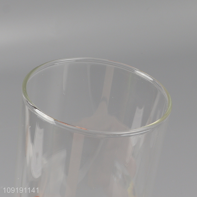 Top selling round clear home kitchen storage jar with bamboo lid