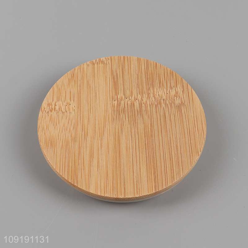 China products clear glass round sealed storage jar with lid