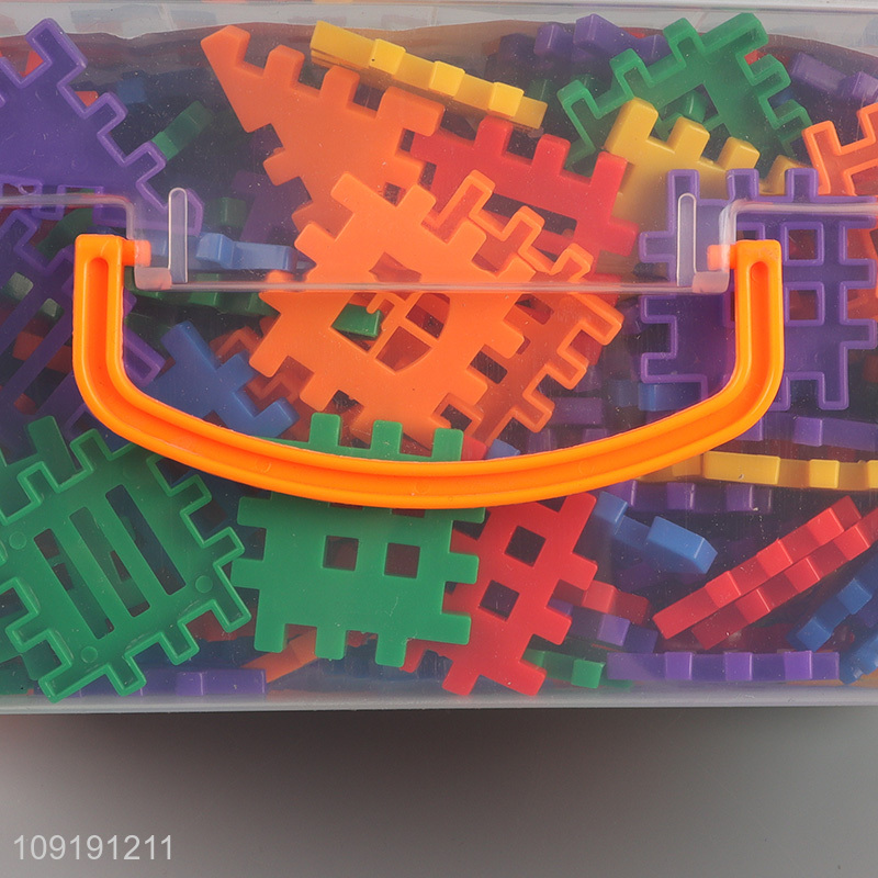 Top selling kids educational toys diy building block toys set