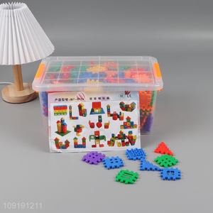 Top selling kids educational toys diy building block toys set
