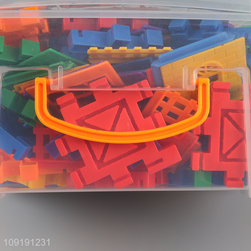 Popular products plastic diy building block toys children educational toys