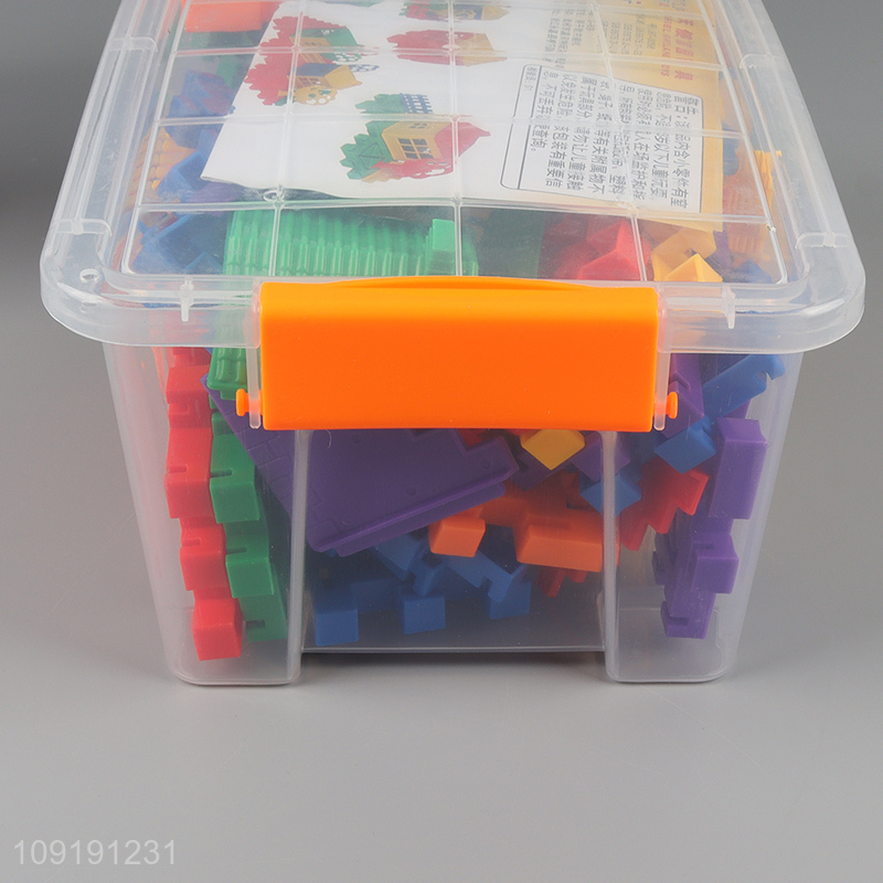 Popular products plastic diy building block toys children educational toys