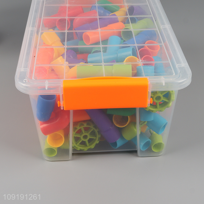 New product children diy plastic building block toys set