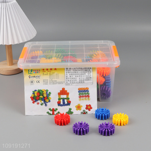 Most popular kids educational toys diy building block toys set