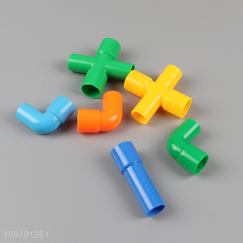 New product children diy plastic building block toys set