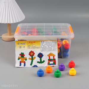 Top products children diy educational toys building block toys set