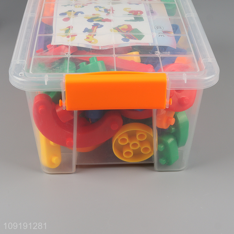 Good selling plastic building block toys educational toys wholesale