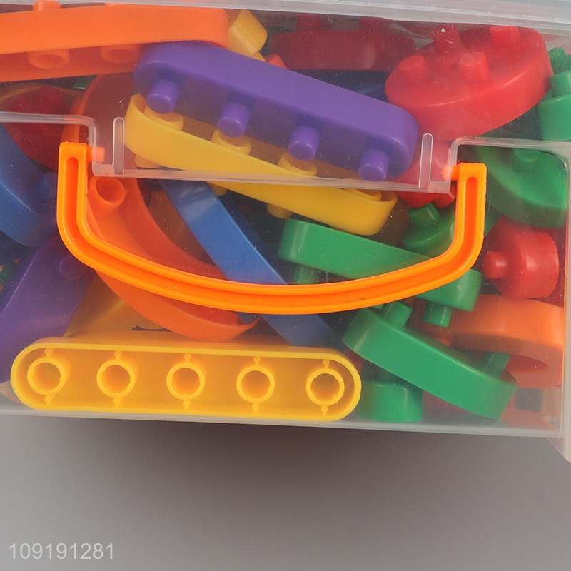 Good selling plastic building block toys educational toys wholesale