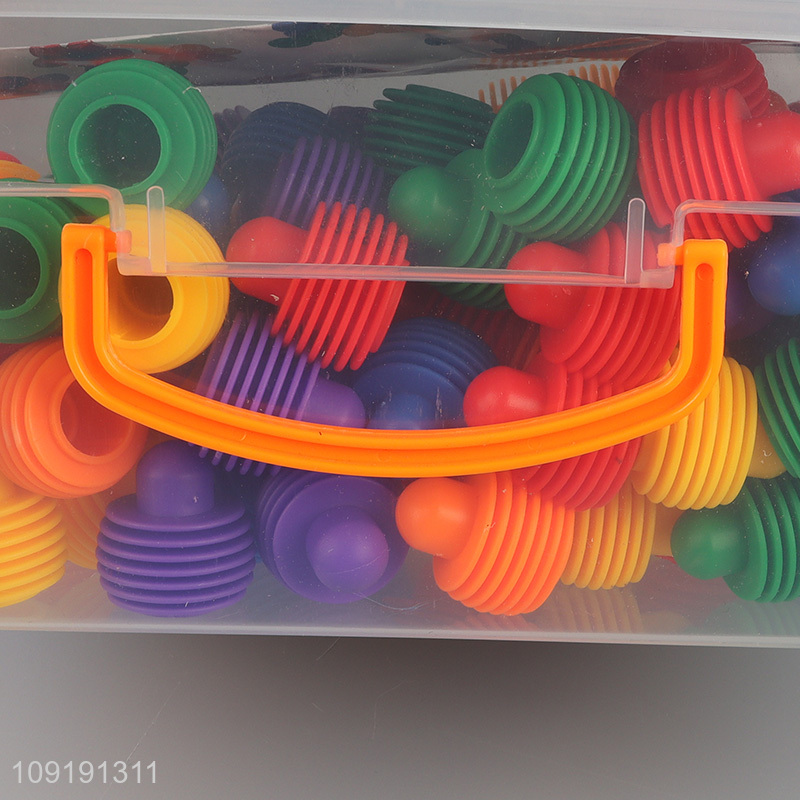 Top products children diy educational toys building block toys set