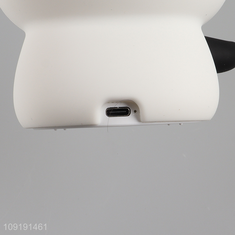 Factory price cartoon panda shape silicone night lights night lamp