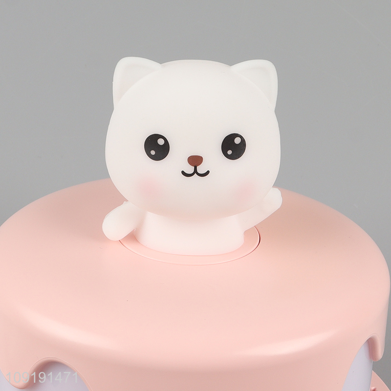 China supplier cartoon cake shape charging night lights night lamp