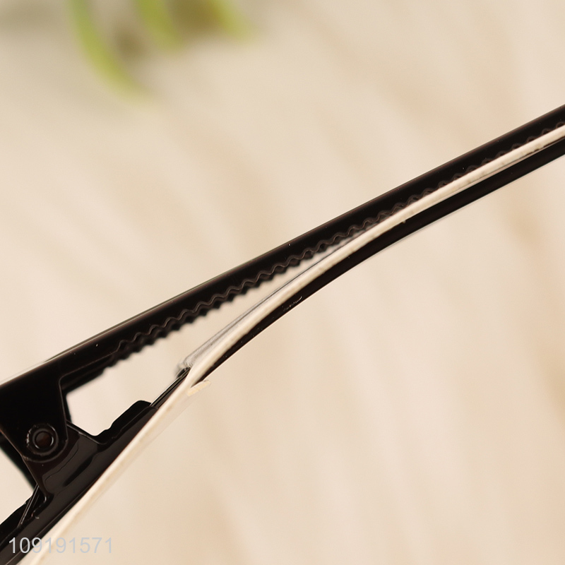 New Arrival 3 Pieces Black Alligator Hair Clips Fashion Accessories