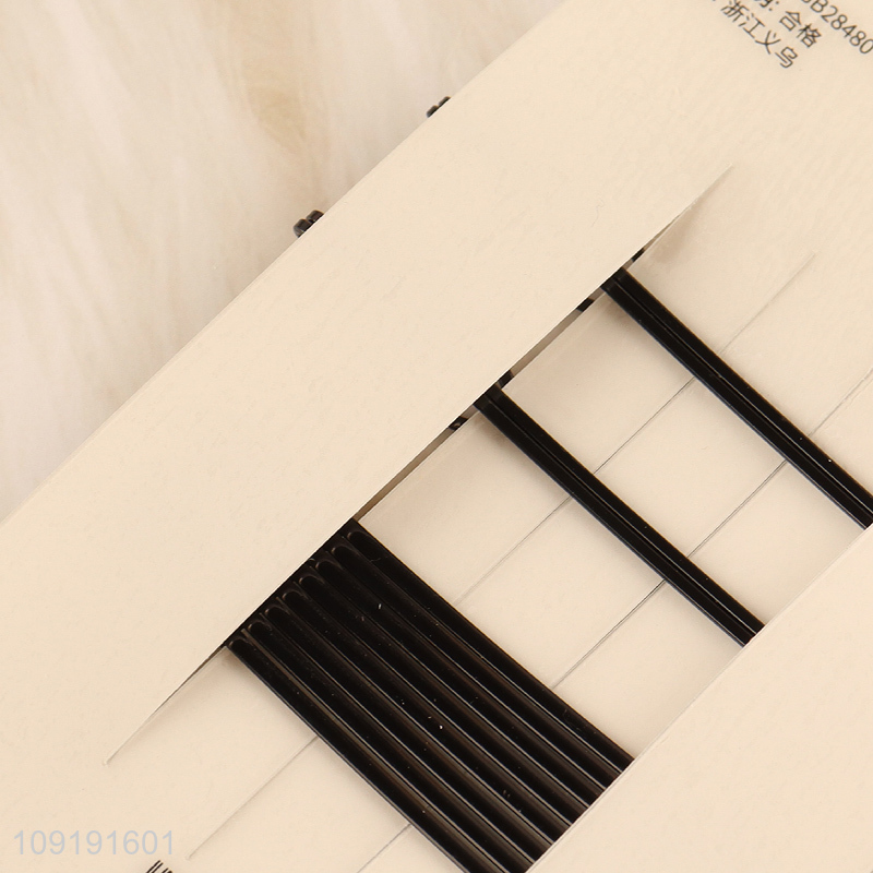 High Quality 10 Pieces Black Metal Hair Clips Hairpin Set for Women