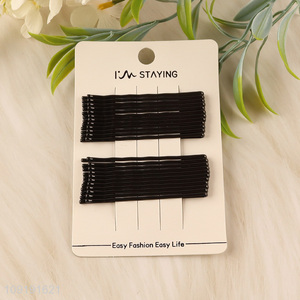 China Imports 23 Pieces Black Bobby Pins Hair Clips Hair Accessories