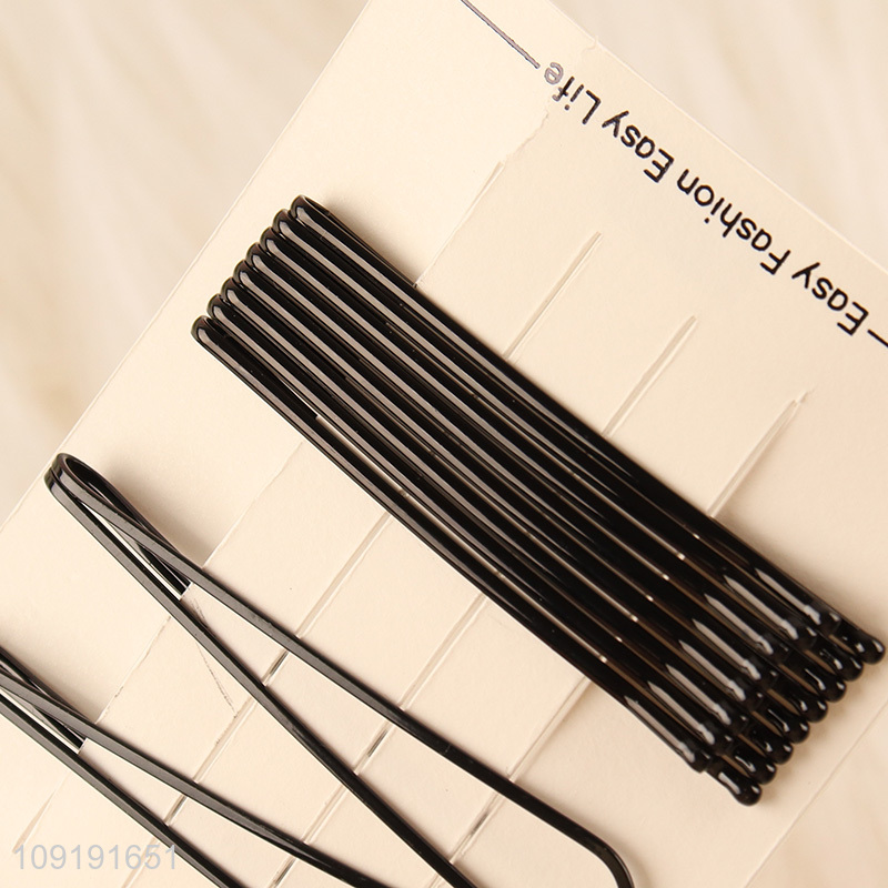 Good Quality 10 Pieces Black Hair Clips Non-Slip Hair Clips Wholesale