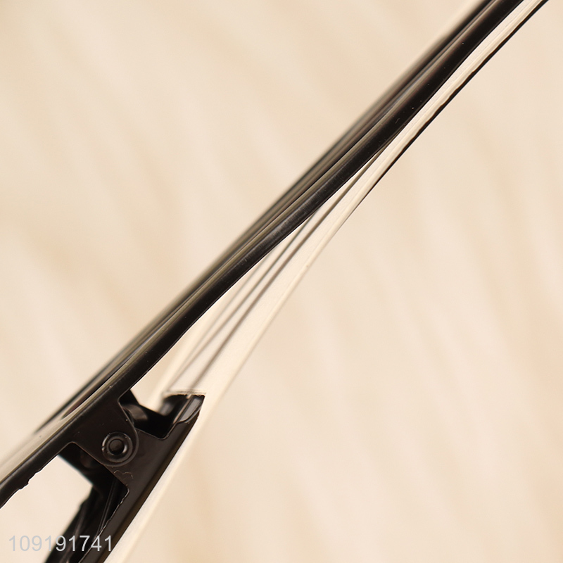 Good Quality 2 Pieces Black Metal Alligator Hair Clips Set for Women