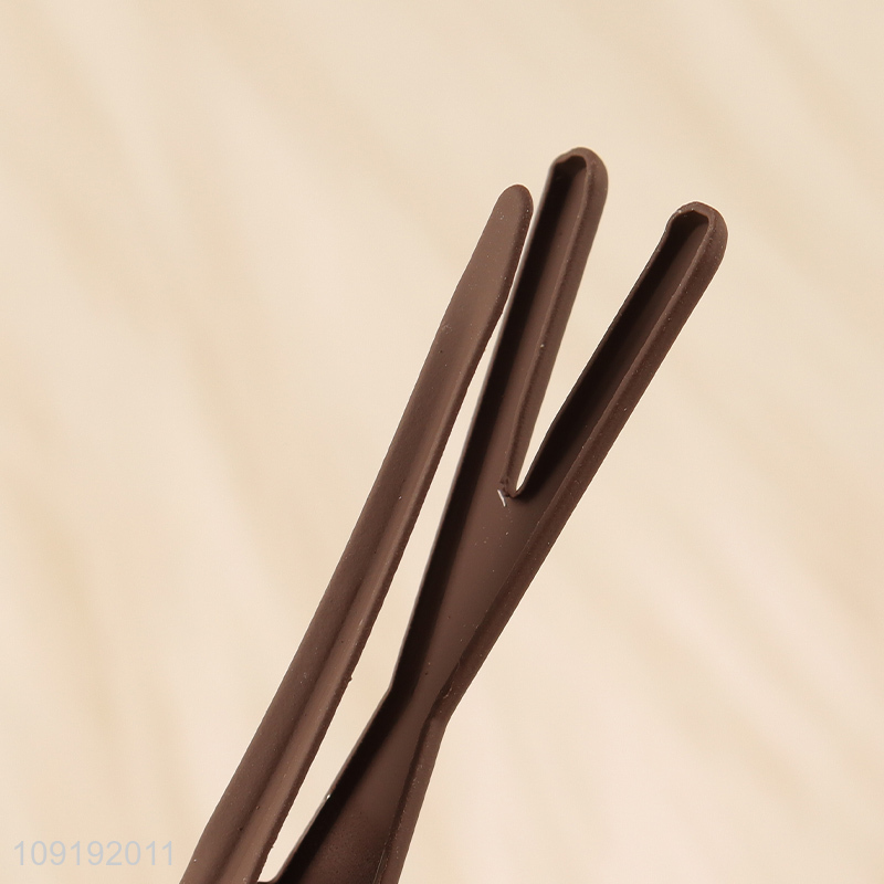 Wholesale 3 Pieces Matte Alligator Metal Metal Hair Clips for Women