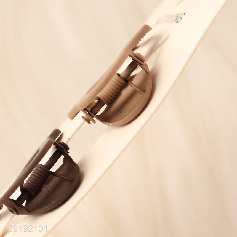 Online Wholesale 2 Pieces Metal Hair Clips Matte Alligator Hair Clips