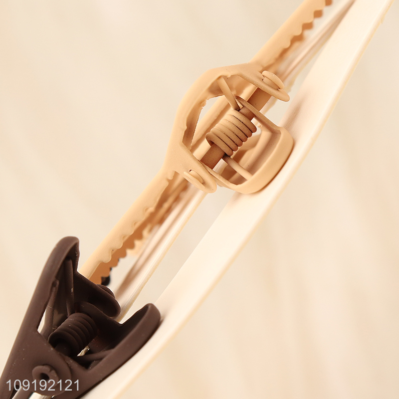 New Arrival 2 Pieces Matte Star Alligator Hair Clips Bang Clips