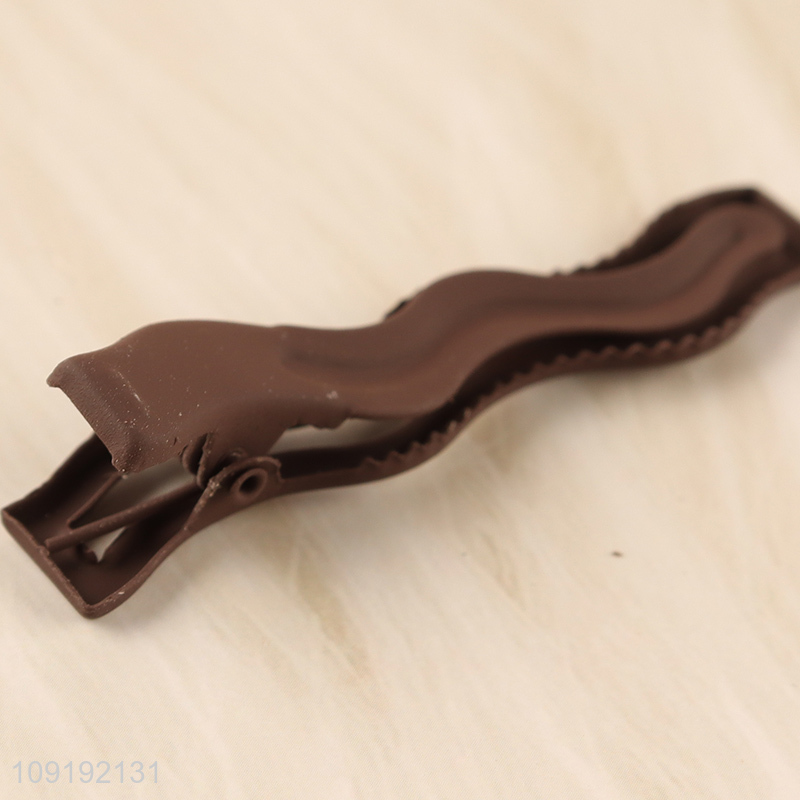 Hot Selling 3 Pieces Matte Metal Hair Clips Bang Hair Clips Set