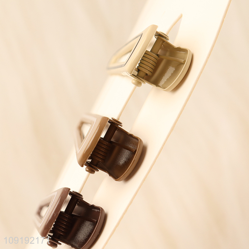 China Imports 3 Pieces Durable Metal Hair Clips Girls Metal Hairpins