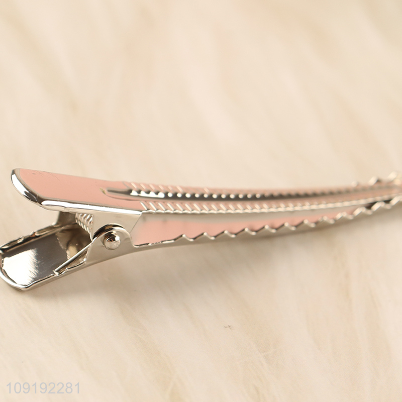New Arrival 3 Pieces Silver Alligator Hair Clips Fashion Accessories
