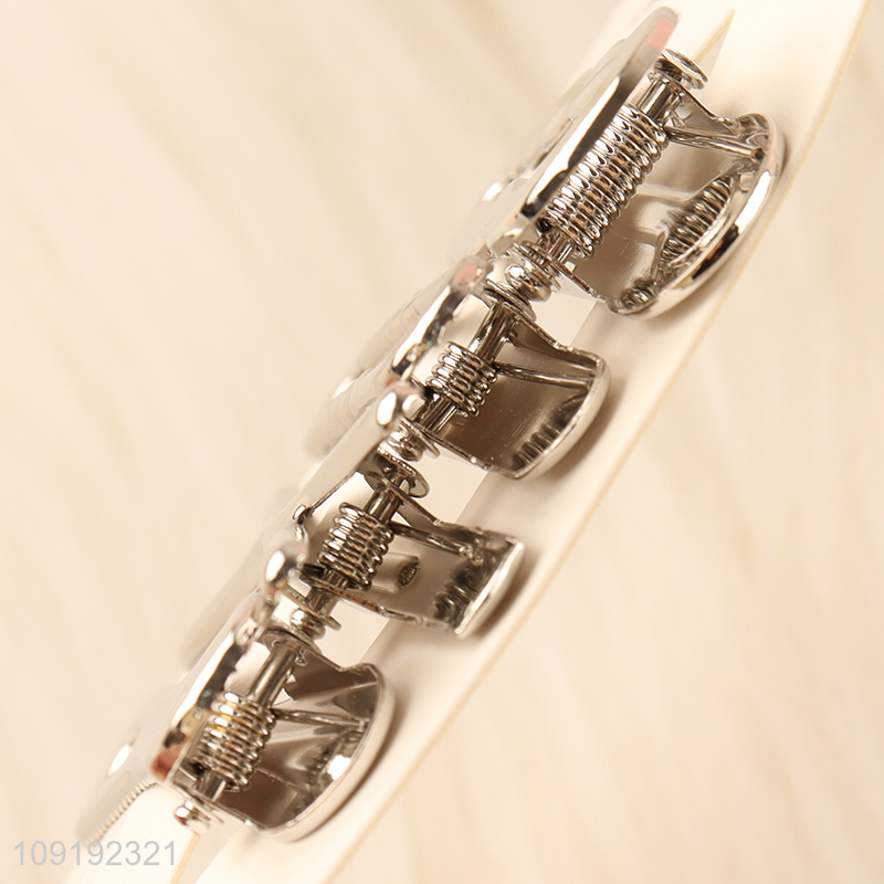 Factory Price 4 Pieces Silver Metal Hair Clips Metal Hairpins Set