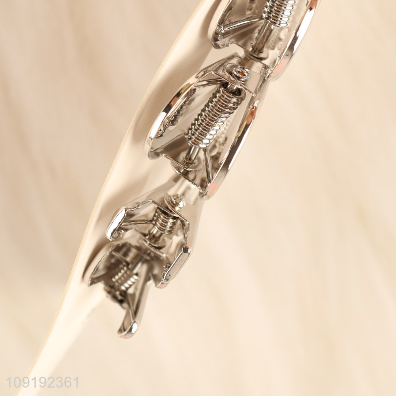 Good Quality 4 Pieces Silver Hair Clips Non-Slip Hair Clips Wholesale