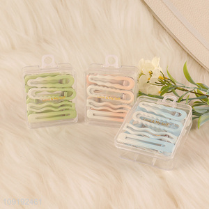 Good Quality 8 Pieces Colorful Metal Alligator Hair Clips for Women Girls