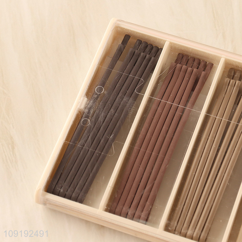 New Product 24 Pieces Colorful Metal Bobby Pins Hair Styling Clips