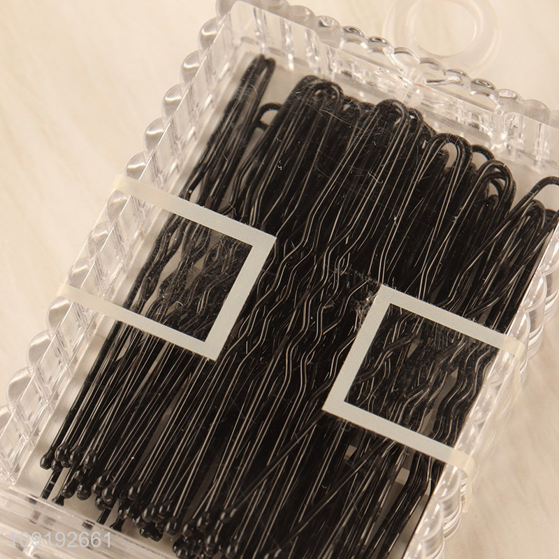 Good Quality 4 Pieces Alligator Hair Clips Black Non-Slip Hair Clips