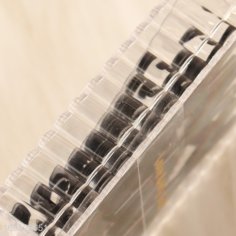 Hot Selling 6 Pieces Alligator Hair Clips Black Metal Hair Clips