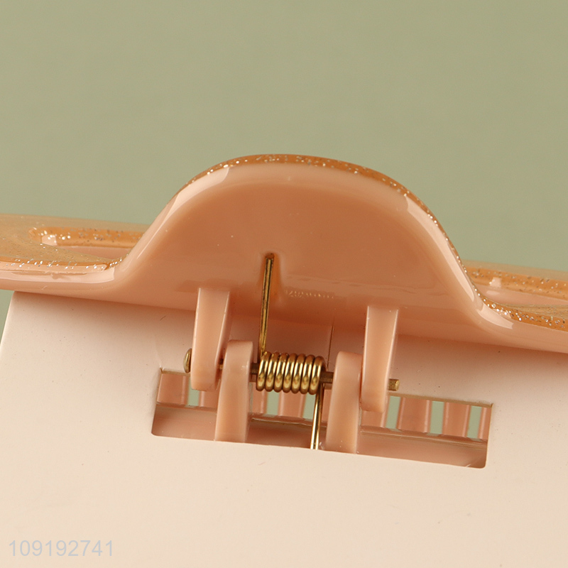 Good Quality Acrylic Hair Claw Clips Non-Slip Strong Hold Hair Clips