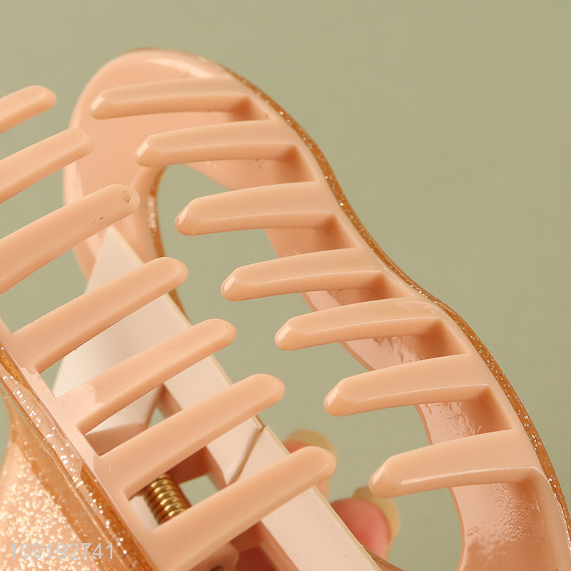 Good Quality Acrylic Hair Claw Clips Non-Slip Strong Hold Hair Clips