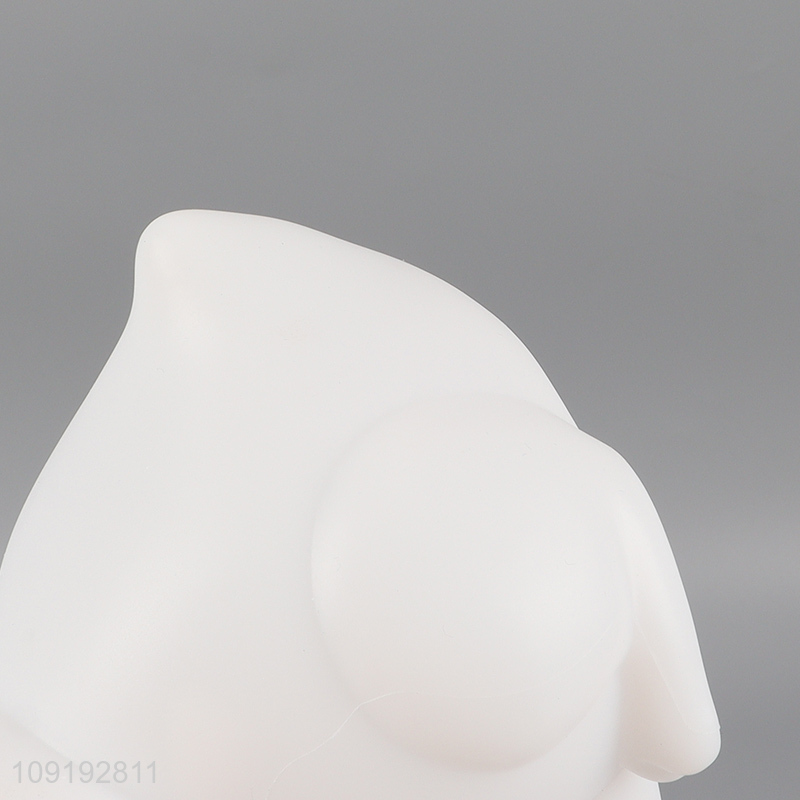 Good quality color-changing silicone squishy lights night lights for sale