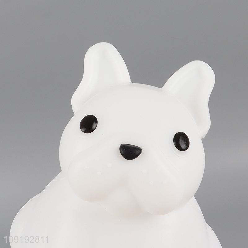 Good quality color-changing silicone squishy lights night lights for sale