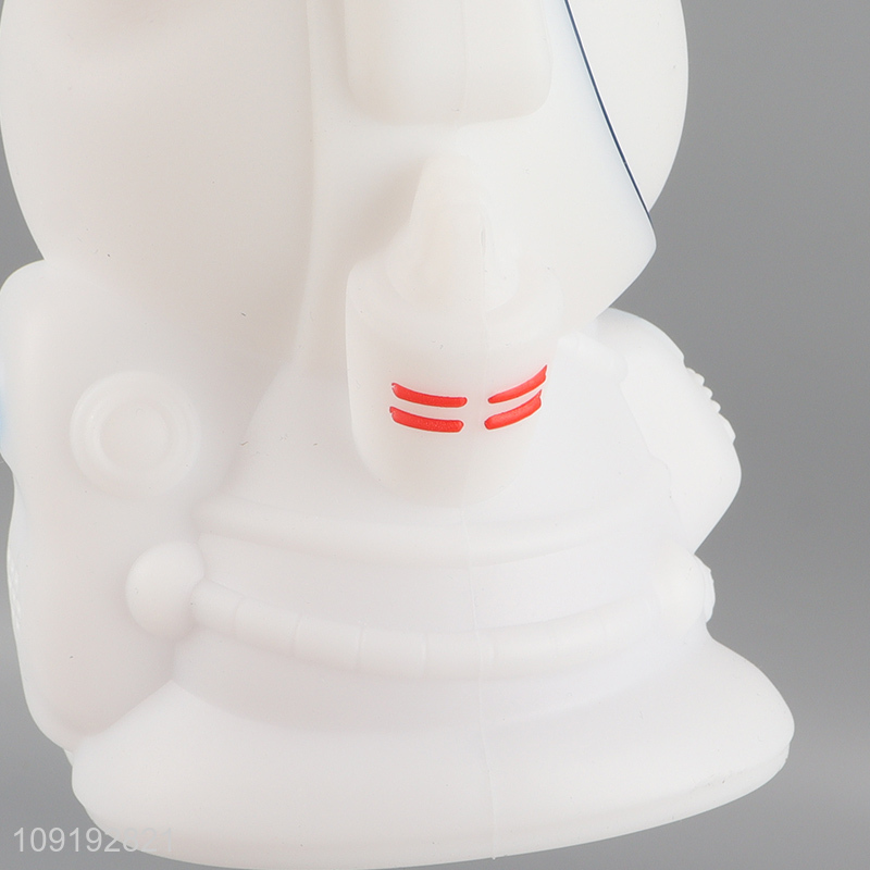 Top products silicone astronaut shape color-changing squishy lights night lights