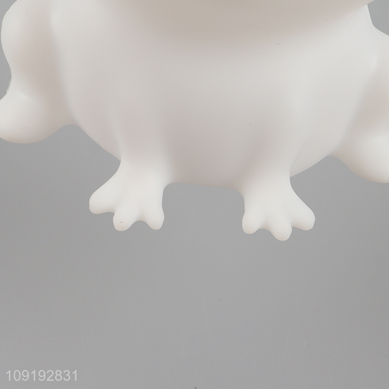 New arrival frog shape color-changing squishy lights night lights for household