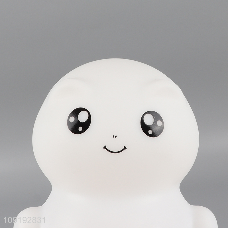 New arrival frog shape color-changing squishy lights night lights for household