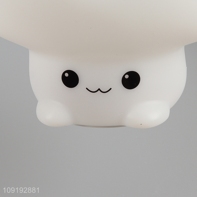 Most popular mushroom shape color-changing squishy lights night lights for household