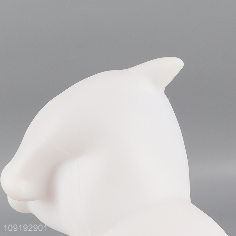 Online wholesale cartoon dog color-changing squishy lights night lights