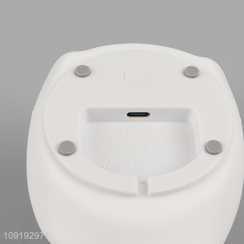 High quality cartoon seal shape silicone lamp nights lights