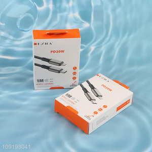 Best selling professional 1m durable PD20W charging cable data line