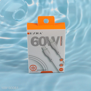 Best sale professional 60w fast charging type-c charging cable data line