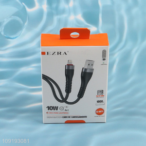 Yiwu market professional 10w charging cable data line for iPhone