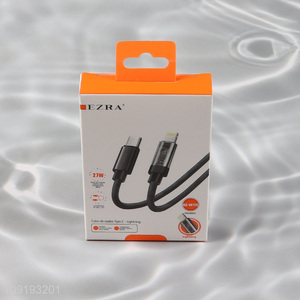 Low price professional 27W charging cable data line for iPhone