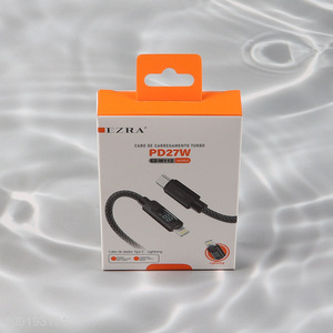 Factory supply professional PD27W iPhone charging cable data line